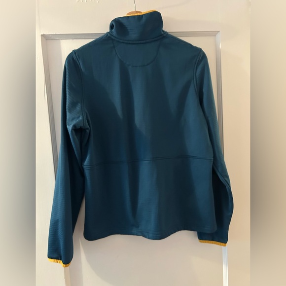 ORVIS Horseshoe Hills Fleece 1/4-Zip Pullover women’s Size S Blue Lagoon - Picture 4 of 8